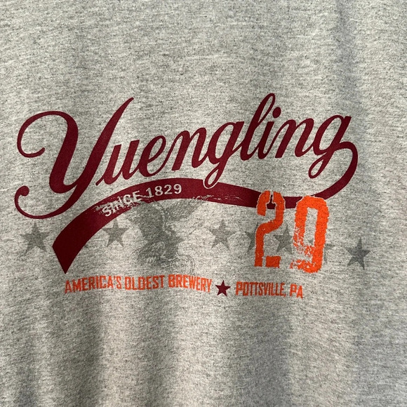 Yuengling Beer Tshirt Size Small Gray Unisex - Picture 2 of 5